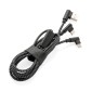 Gadżety reklamowe: Swiss Peak Luxury 3-in-1 Cable, black