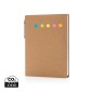 Gadżety reklamowe: Kraft sticky notes A6 booklet with pen