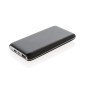 Gadżety reklamowe: 8.000 mAh light up logo wireless powerbank, black