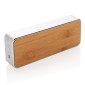 Gadżety reklamowe: Nevada Bamboo 3W wireless speaker, grey