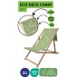 Krzesło/leżak z tkaniny organicznej 3 w 1 z nadrukiem