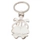 Gadżety reklamowe: girl communion shaped metal key-ring