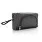 Gadżety reklamowe: Classic two tone toiletry bag, dark grey