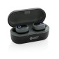 Gadżety reklamowe: Swiss peak TWS earbuds, black