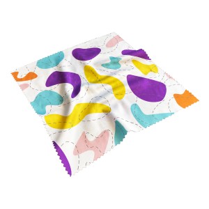 Materiał do okularów, dwustronny z kolorowym nadrukiem zdjęcia lub logo