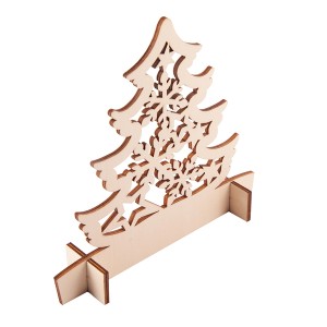 Gadżety reklamowe z nadrukiem (Christmas Tree wooden cut-out)