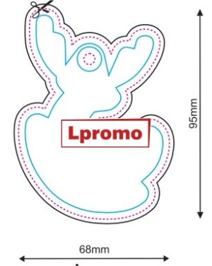 Zapachy do samochodu z logo, zwierzę