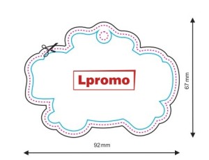 Zapachy samochodowe z logo, chmura