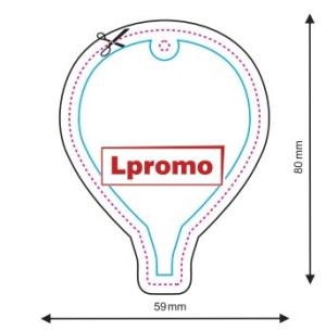 Zapachy samochodowe z logo, balon
