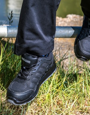 Buty All Black Safety Trainer - Rozm. 3, Result Work-Guard R456X