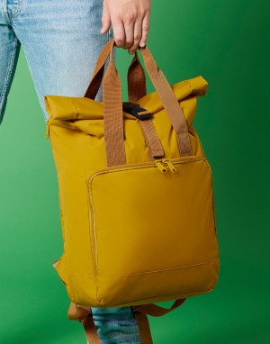 Plecak Z Recyklingu Roll-Top Laptop , Bagbase BG118L