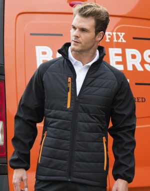 Kurtka Padded Softshell Compass , Result Genuine Recycled R237X