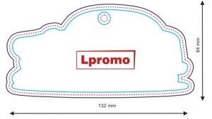 Zawieszki samochodowe zapachowe, forma lpf542