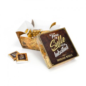 Słodycze Reklamowe z Logo (Chocolate set "Cube" 150 g)