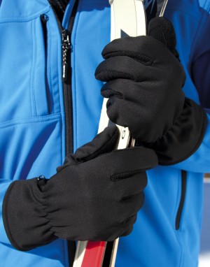 Rękawiczki Softshell Thermal, Result Winter Essentials R364X