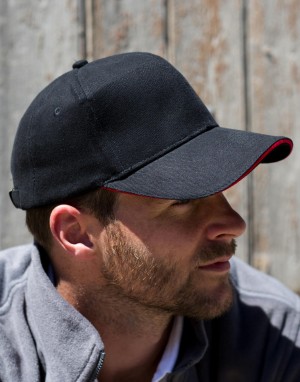 Czapka Sandwich Brushed Cotton, Result Headwear RC025P