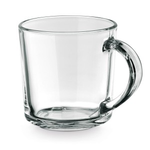 Gadżety reklamowe z logo dla firmy (SOFFY. Glass mug 280 ml)