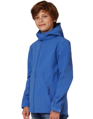 Dziecięcy Softshell Hooded Softshell/kids, B&C Outerwear JK969