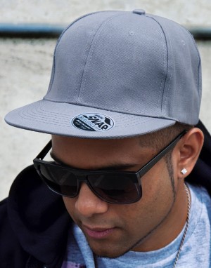 Czapka z płaskim daszkiem Bronx, Result Headwear RC083X