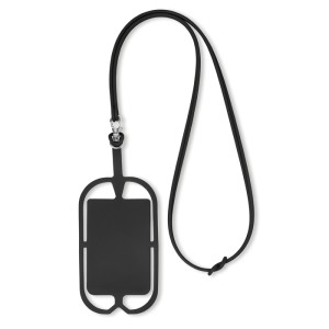 Silicone smartphone hanger