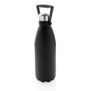 Gadżety reklamowe: ​Large vacuum stainless steel bottle 1.5L, black
