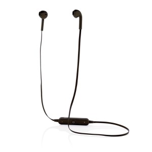 Gadżety reklamowe: Wireless earbuds in pouch, black