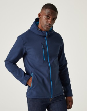 Kurtka Softshell Navigate z kapturem 2-warstwowa, Regatta Professional TRA705