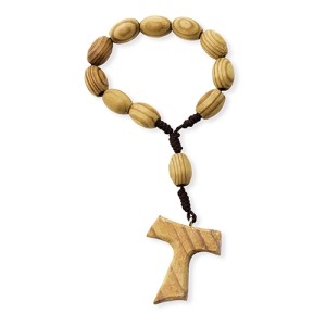 Gadżety reklamowe: wooden rosary tau
