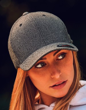 Czapka z daszkiem Flexfit Melange Cap, Flexfit 6355