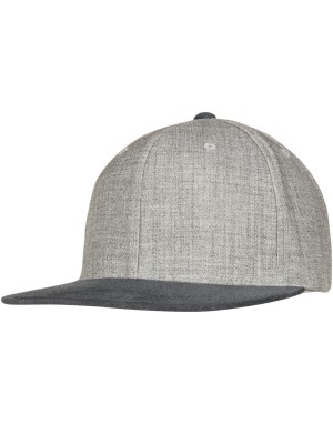 Czapka z daszkiem Melange Velour Snapback, Flexfit 6089VM