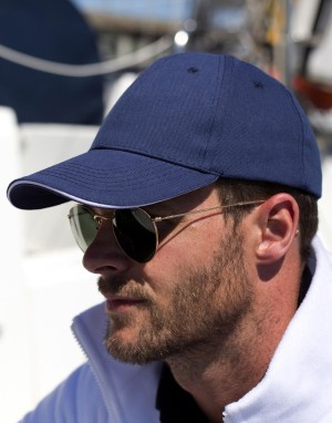 Czapka z niskim profilem Sandwich Peak Cap, Result Headwear RC091X