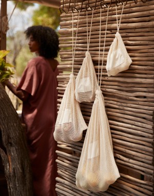 Worek na żywność Organic Cotton Mesh, Westford Mill W155