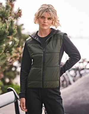 Damska kurtka z kapturem Hybrid-Stretch, Tee Jays 9113