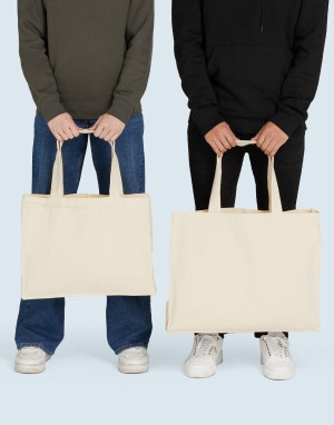 Duża Torba Canvas na zakupy, SG Accessories - BAGS (Ex JASSZ Bags) CA-WSF-LH