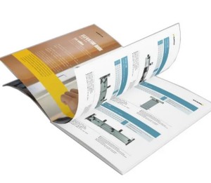 Katalog reklamowy klejony, A4, 104 strony