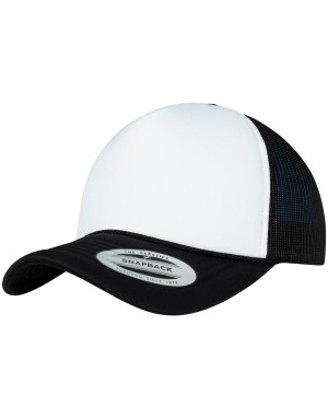 Czapka z daszkiem Foam Trucker Cap Curved Visor, Flexfit 6005FC
