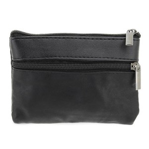 Gadżety reklamowe: leather purse + key ring