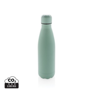 Gadżety reklamowe: Solid colour vacuum stainless steel bottle 500 ml