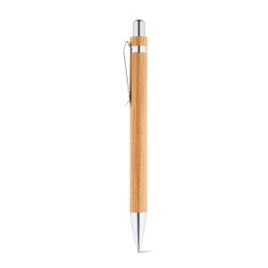 Gadżety reklamowe z logo dla firmy (GREENY. Ball pen and mechanical pencil set in bamboo)