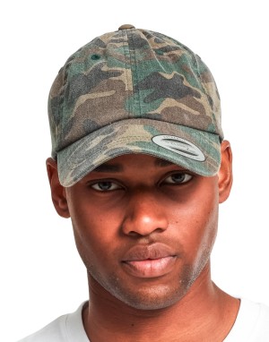 Czapka z daszkiem Low Profile Camo Washed, Flexfit 6245CW
