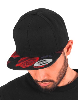 Czapka z daszkiem Roses Snapback, Flexfit 6089R