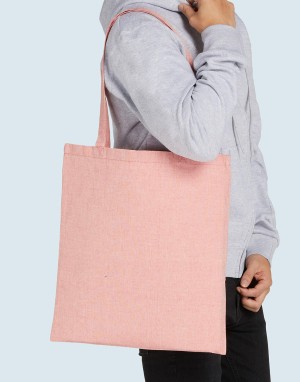 Torba płócienna z recyklingu - Długie Uchwyty, SG Accessories - BAGS (Ex JASSZ Bags) REC-3842-LH