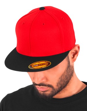 Czapka z daszkiem Premium 210 Fitted 2-Tone, Flexfit 6210T