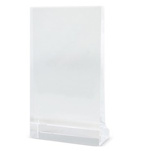 Gadżety reklamowe: rectangular shaped glass trophée