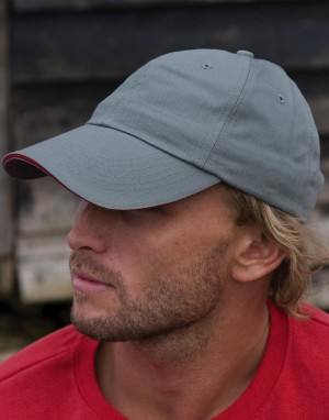 Czapka z daszkiem “w jodełkę”, Result Headwear RC038X