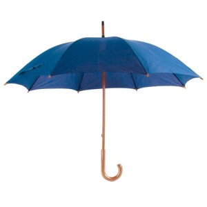 Gadżety reklamowe: wooden handle "walk" umbrella